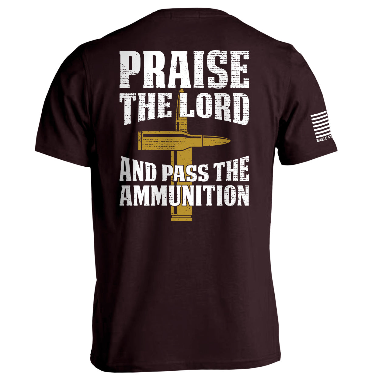 Praise The Lord And Pass The Ammunition Shield Republic