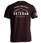 Proud American Veteran The Oath Never Ends Shield Republic