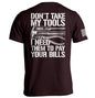 Don't Take My Tools Shield Republic