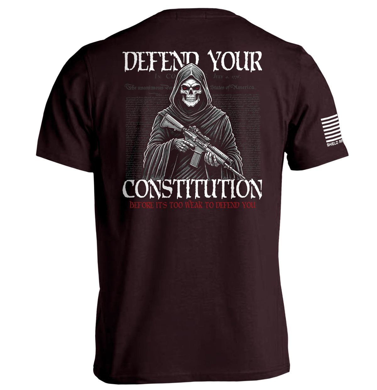 Defend Your Constitution Reaper Shield Republic