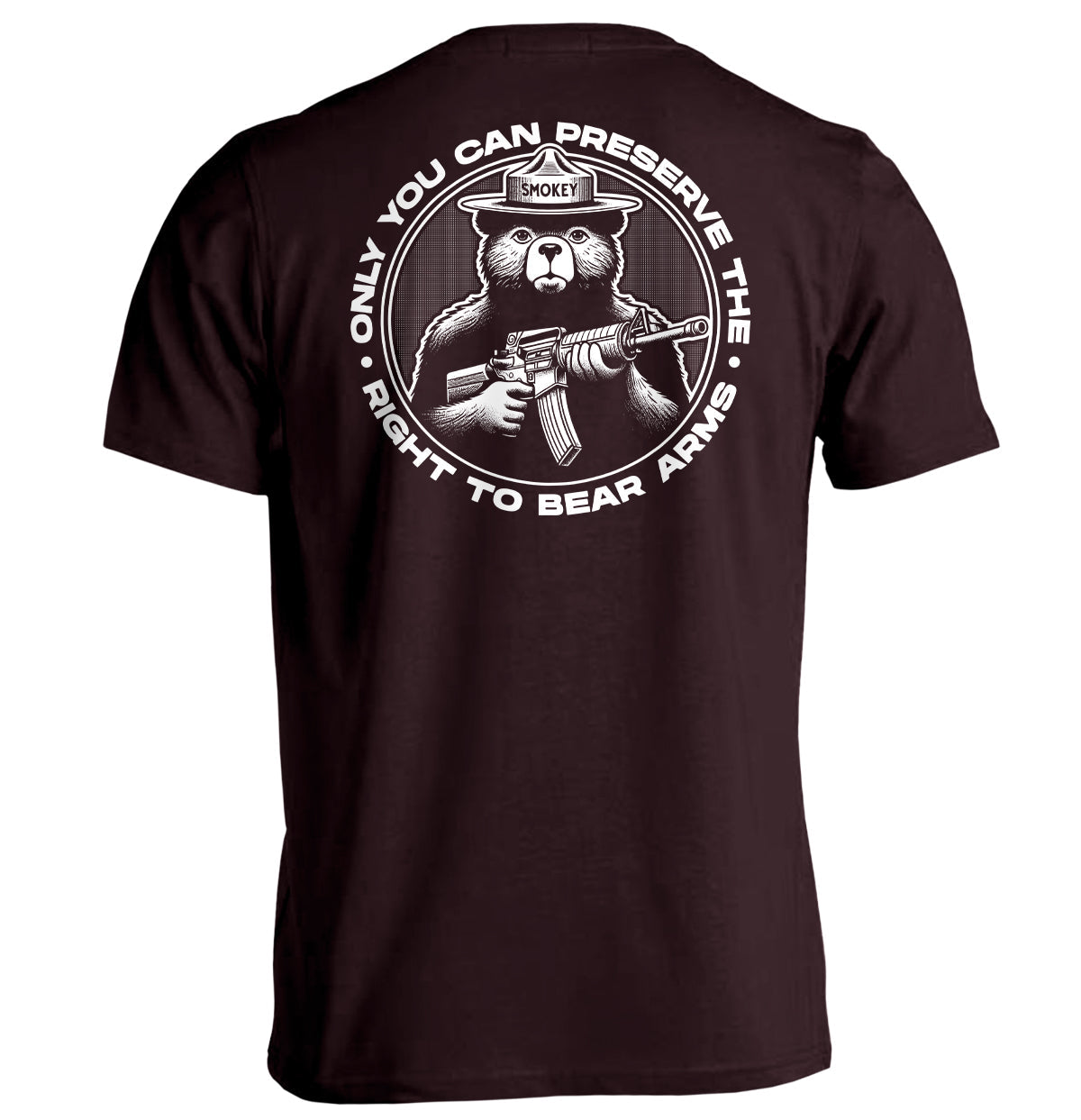 Only You Can Preserve the Right to Bear Arms (Circular Seal) Shield Republic