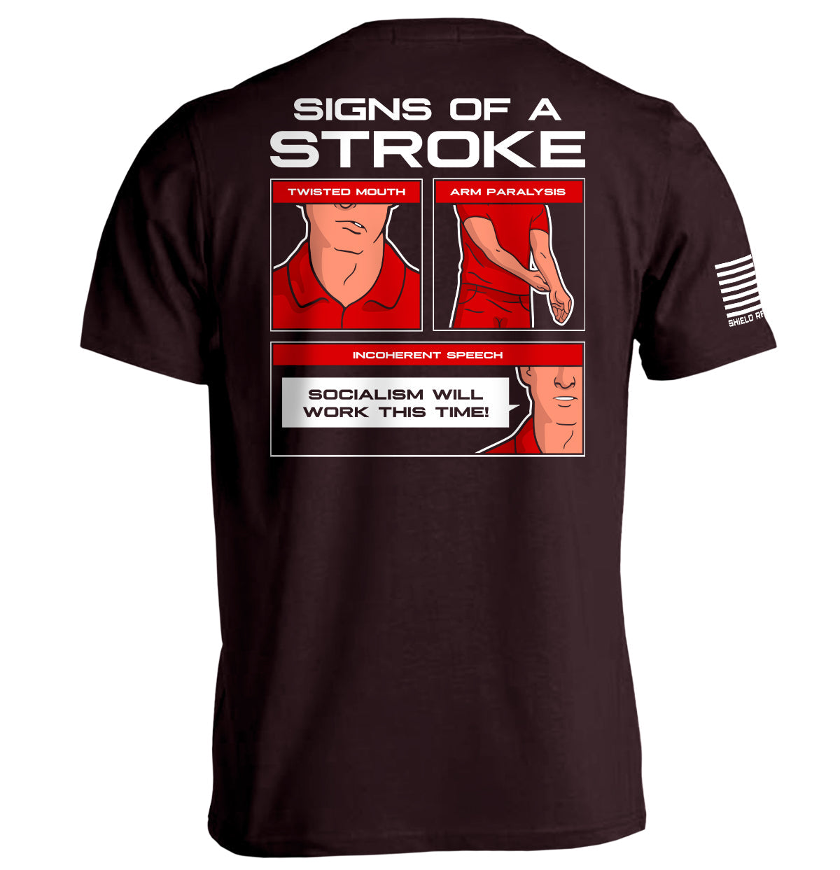 Signs of a Stroke Shield Republic