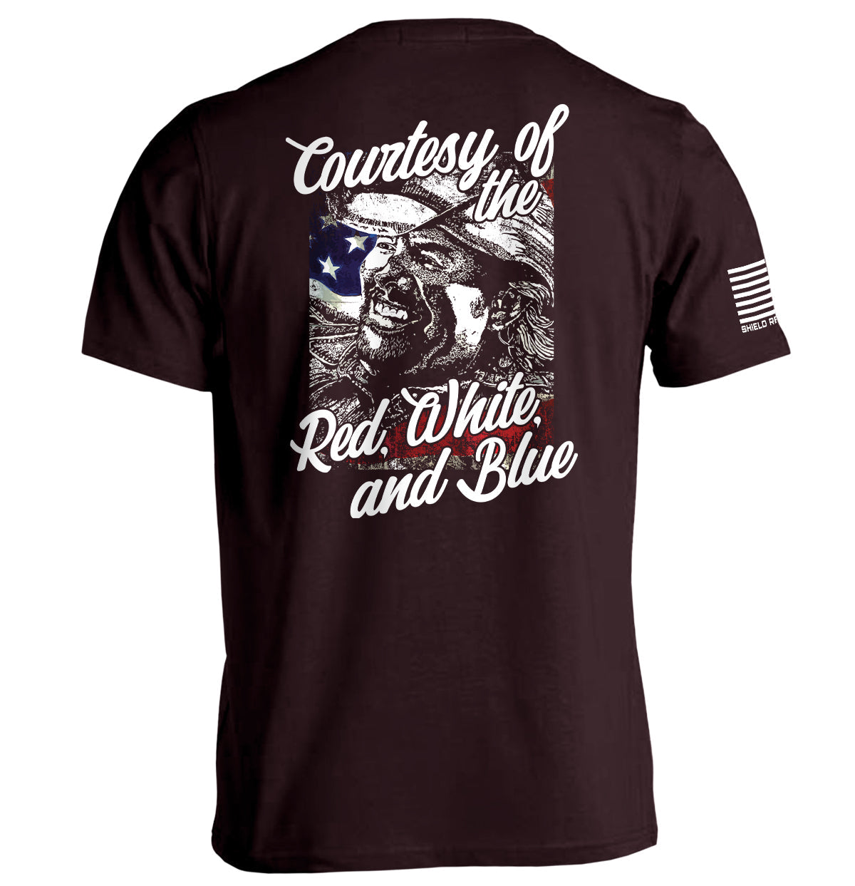 Courtesy Of The Red, White, And Blue Shield Republic