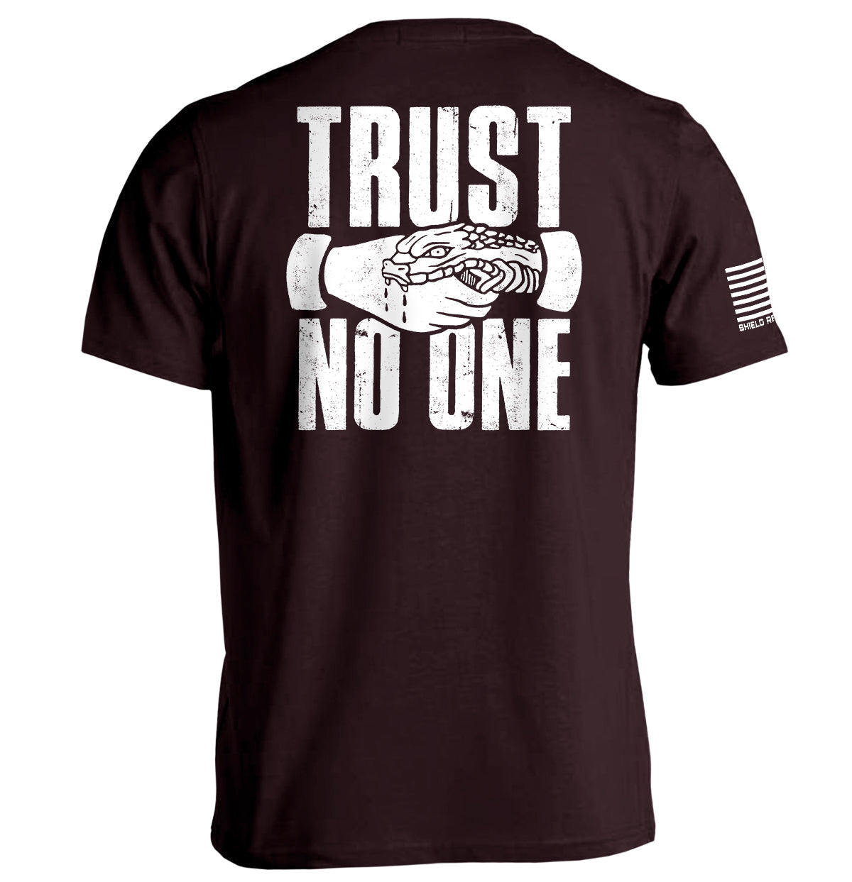 Trust No One Shield Republic