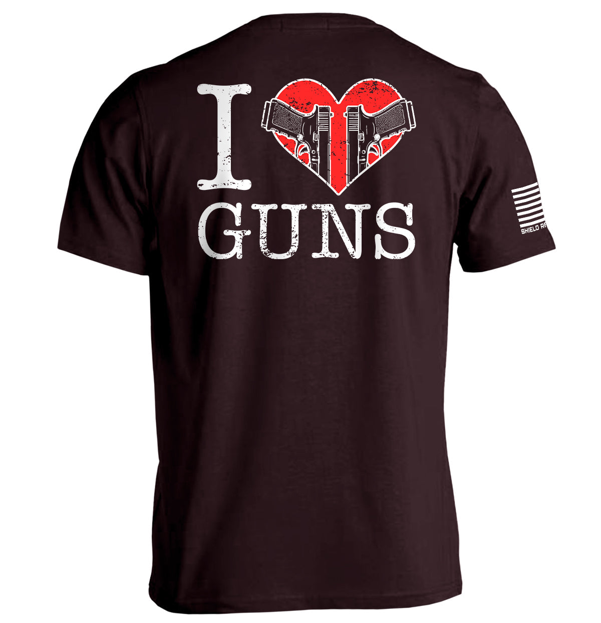 I Love Guns Shield Republic