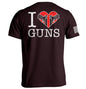 I Love Guns Shield Republic