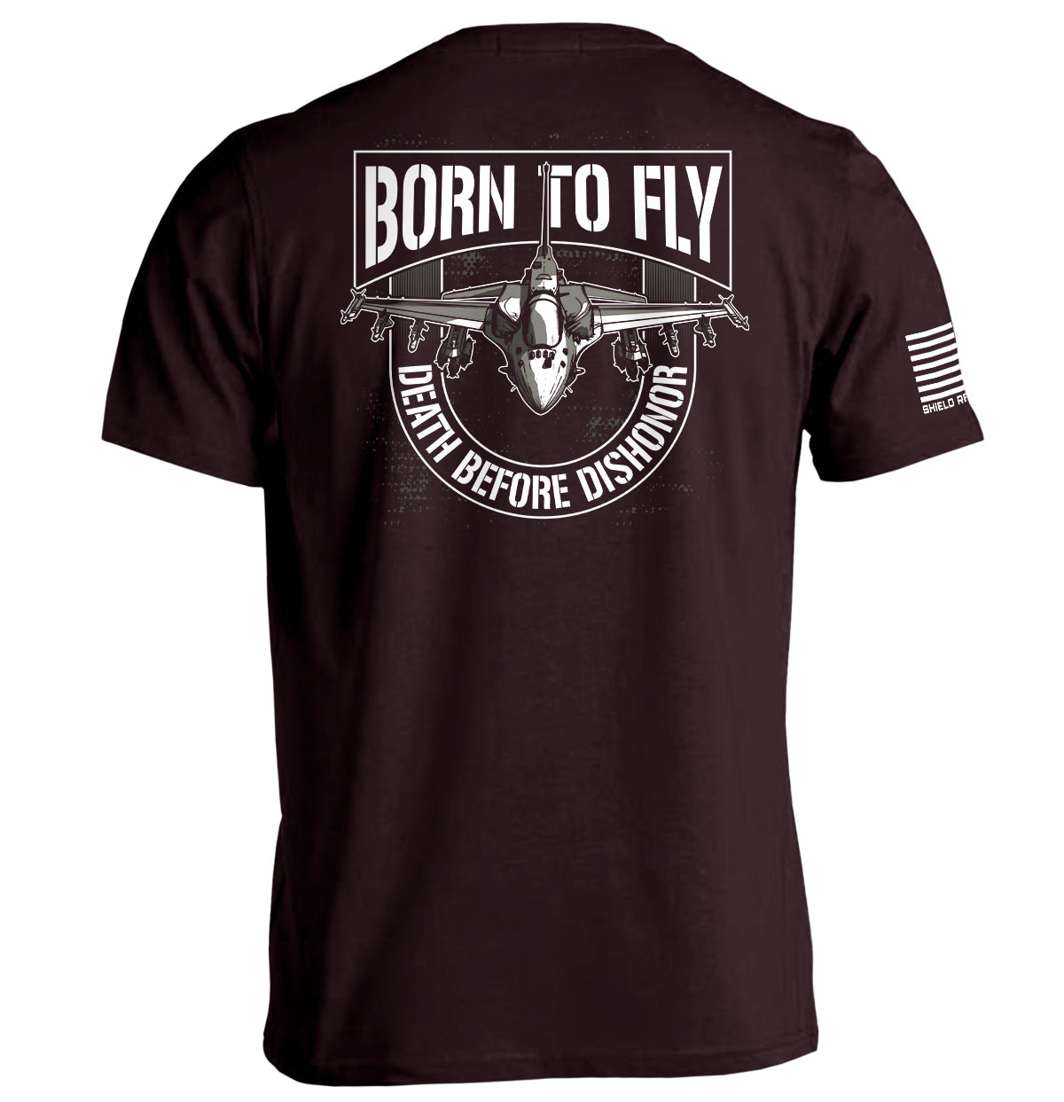 Born To Fly Death Before Dishonor Shield Republic