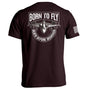 Born To Fly Death Before Dishonor Shield Republic