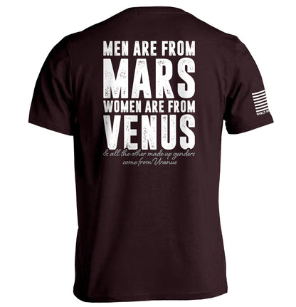 Men are from Mars Women are from Venus Shield Republic