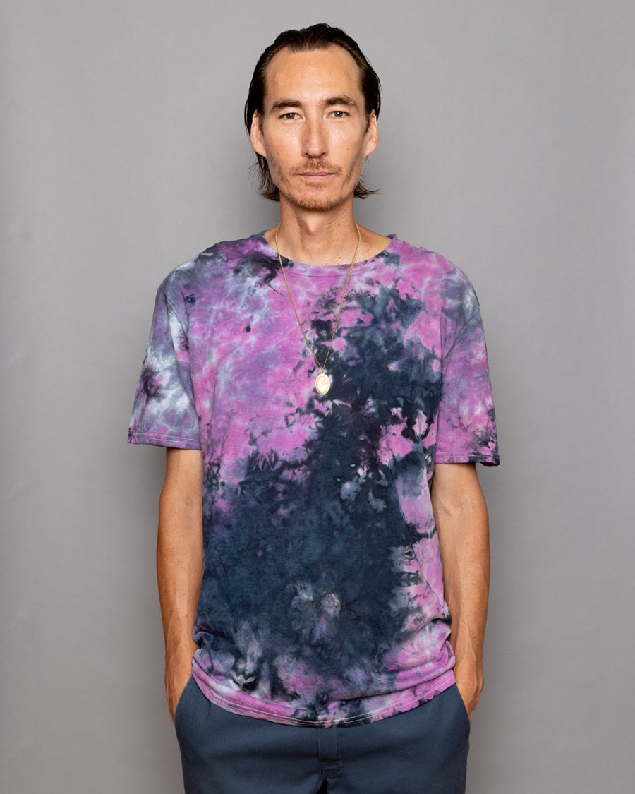 CRYSTAL DYED T-SHIRT Oxblood Keep Company