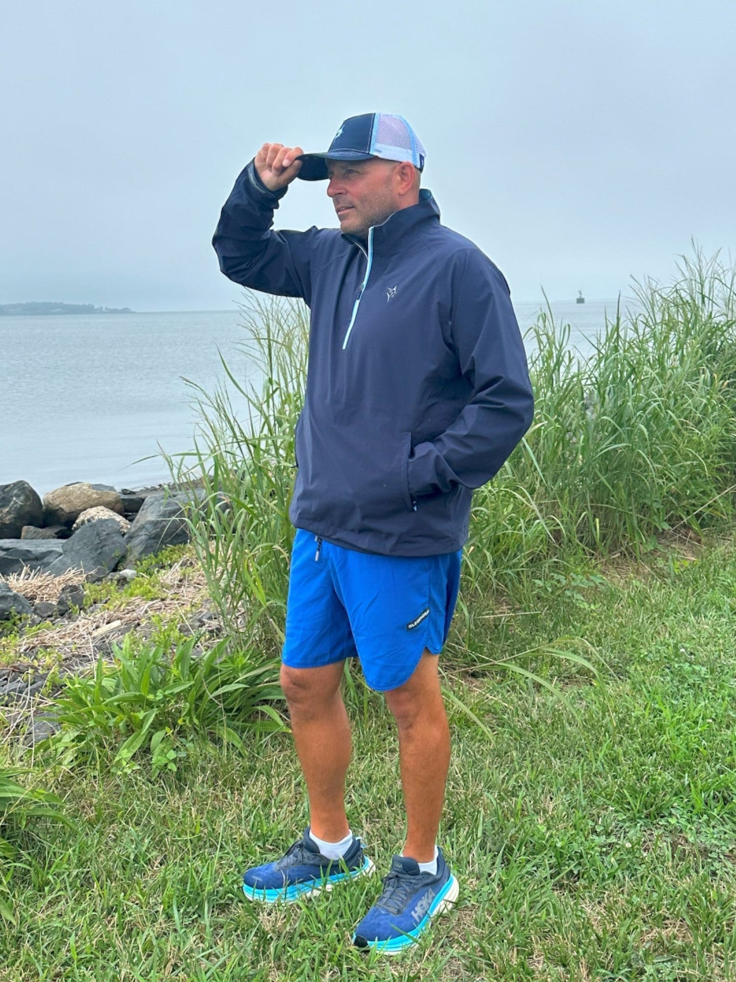 Palm Beach Waterproof Quarter Zip White Water Life
