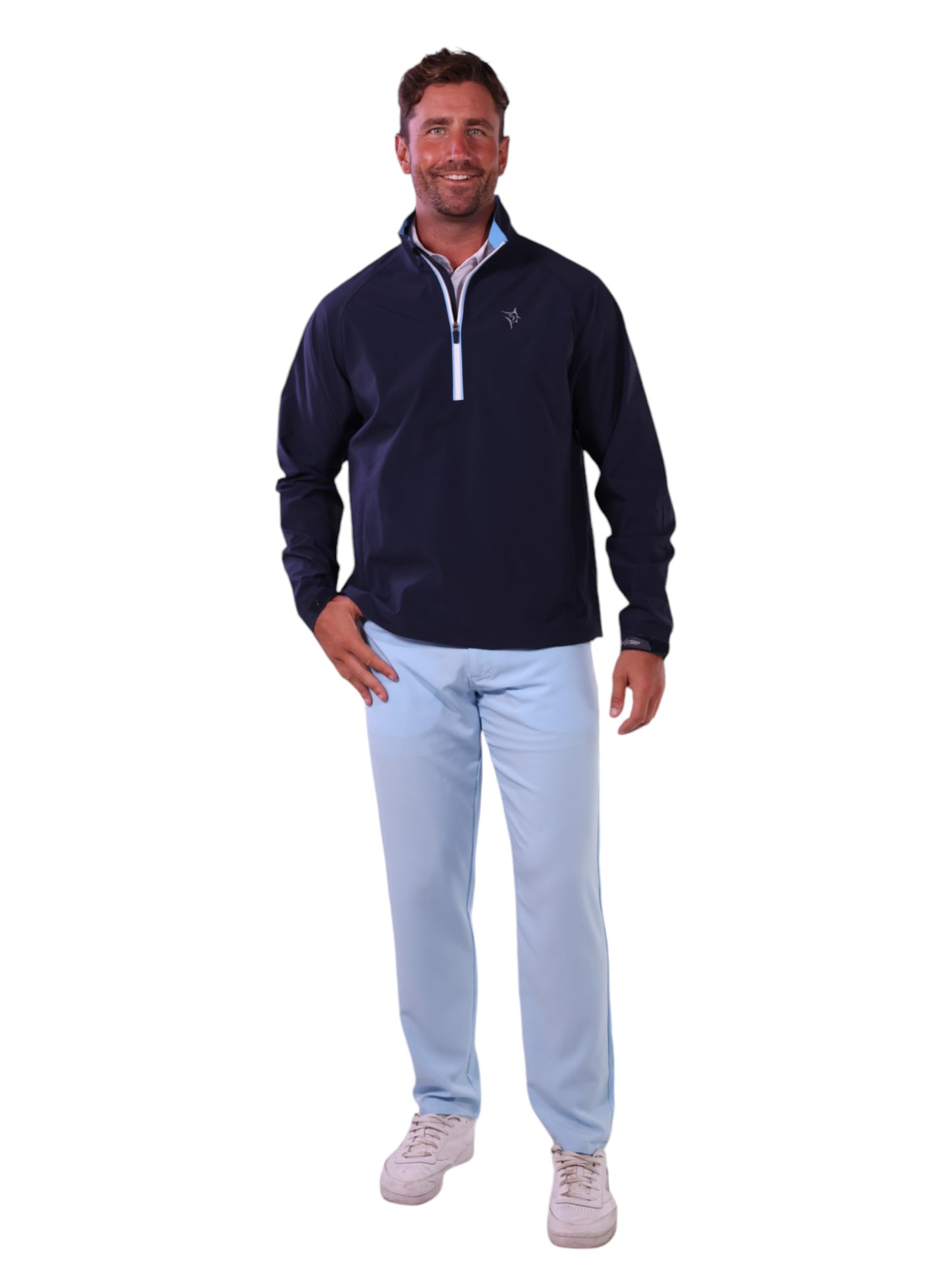 Palm Beach Waterproof Quarter Zip White Water Life