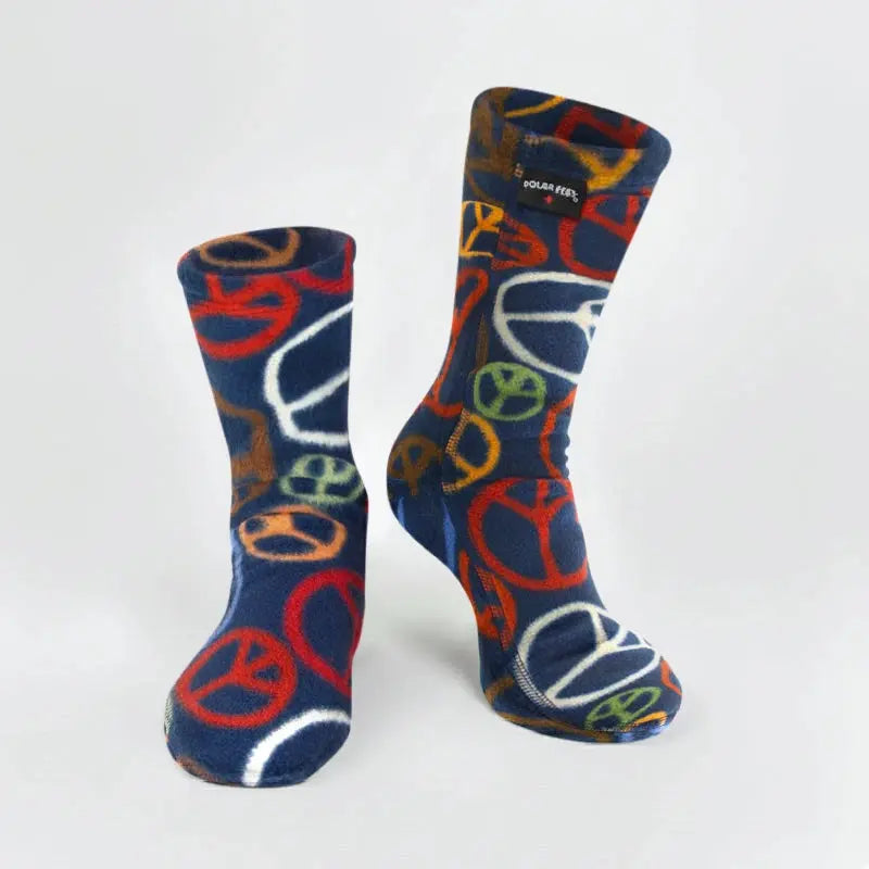 Kids' Fleece Socks - Peace Polar Feet® LLC
