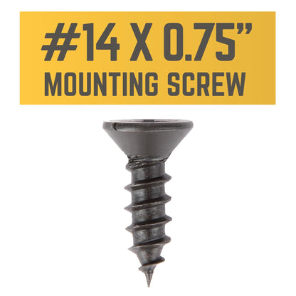 #14 x 0.75 in. Shelf Mounting Screws PIPE DECOR