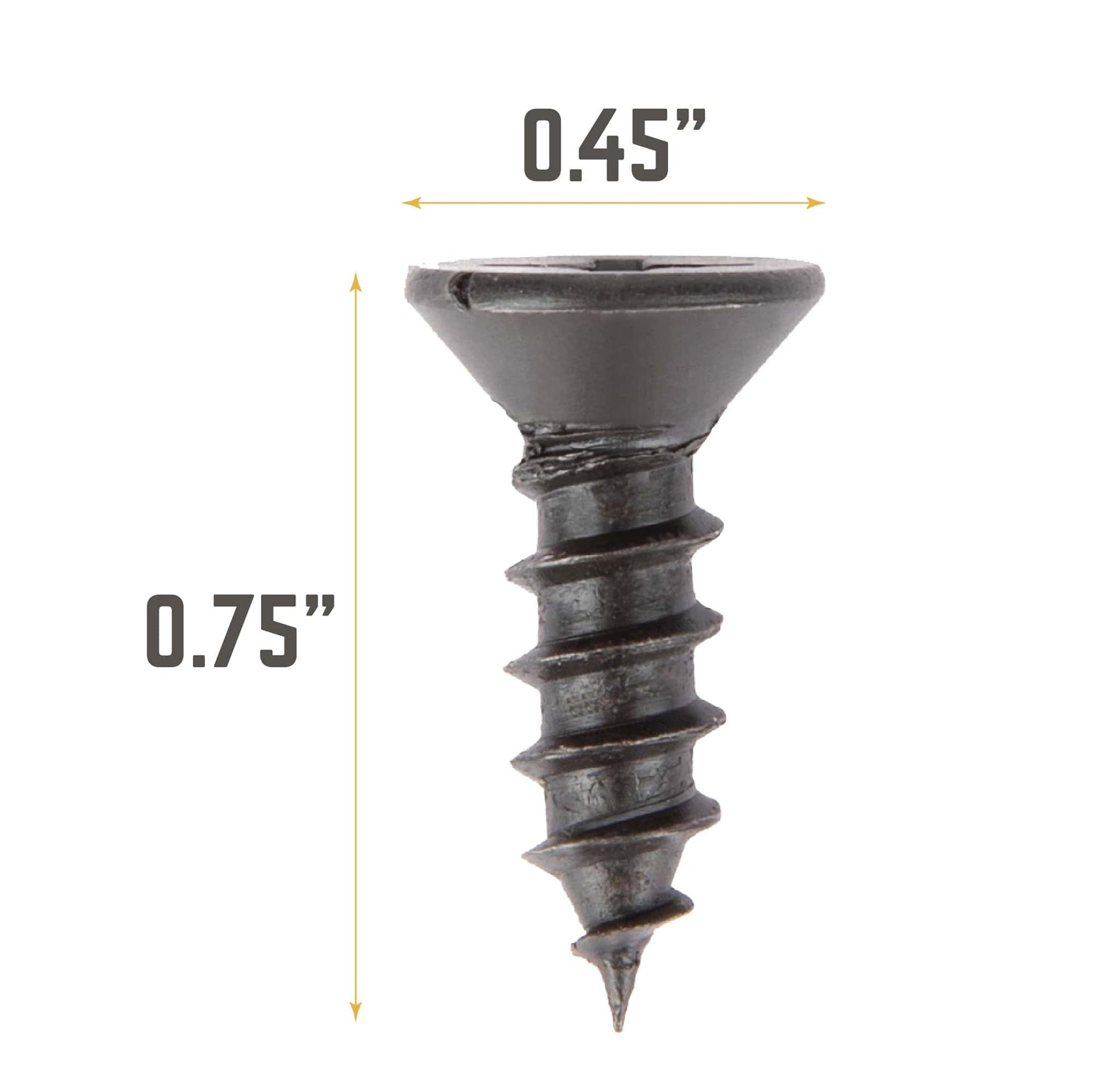 #14 x 0.75 in. Shelf Mounting Screws PIPE DECOR