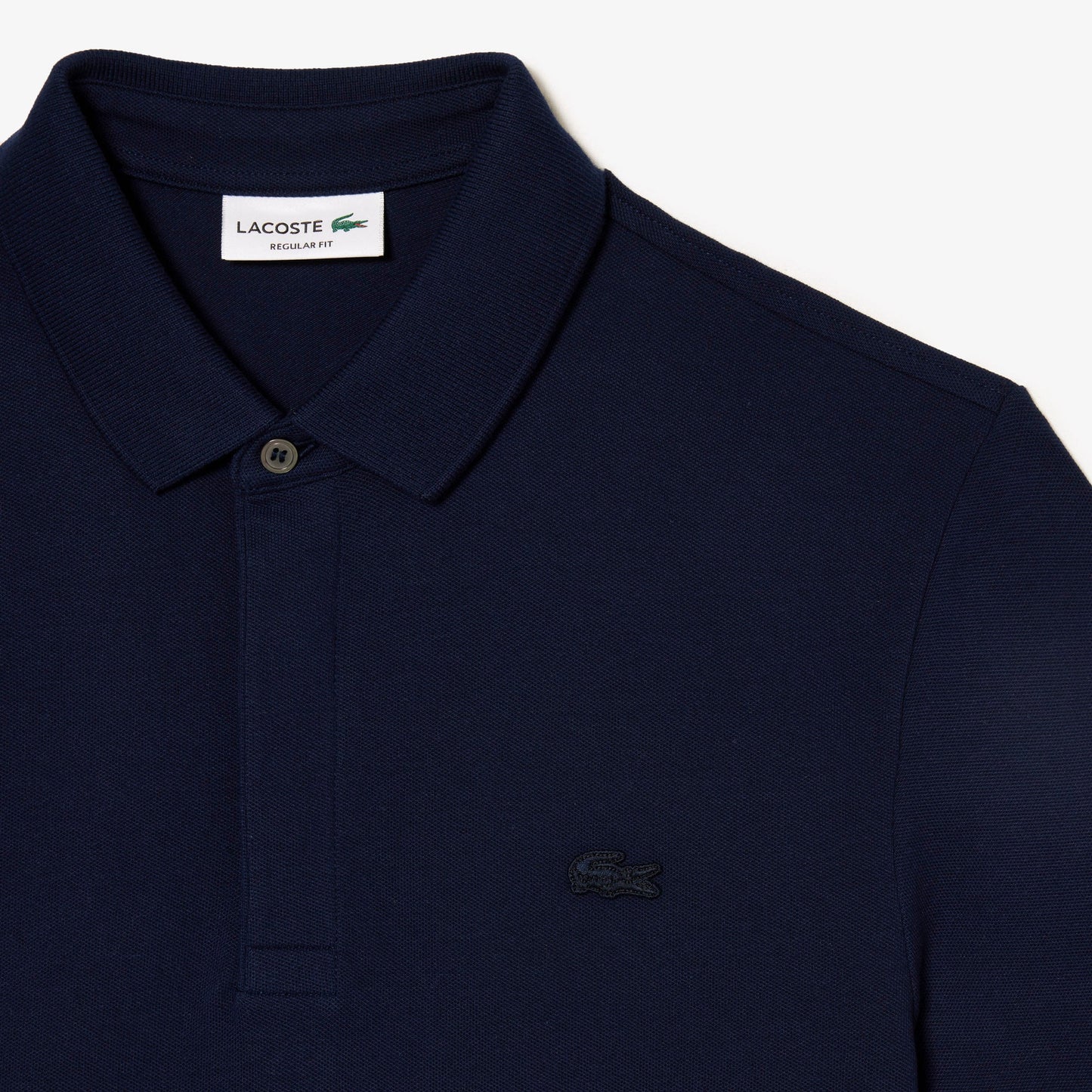 Lacoste Regular Fit Paris Stretch Polo - Navy Denim Exchange