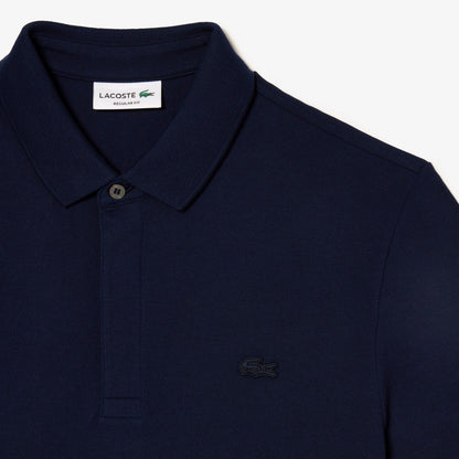 Lacoste Regular Fit Paris Stretch Polo - Navy Denim Exchange