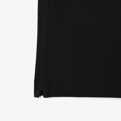 Lacoste Mens Light Pique Polo - Black Denim Exchange