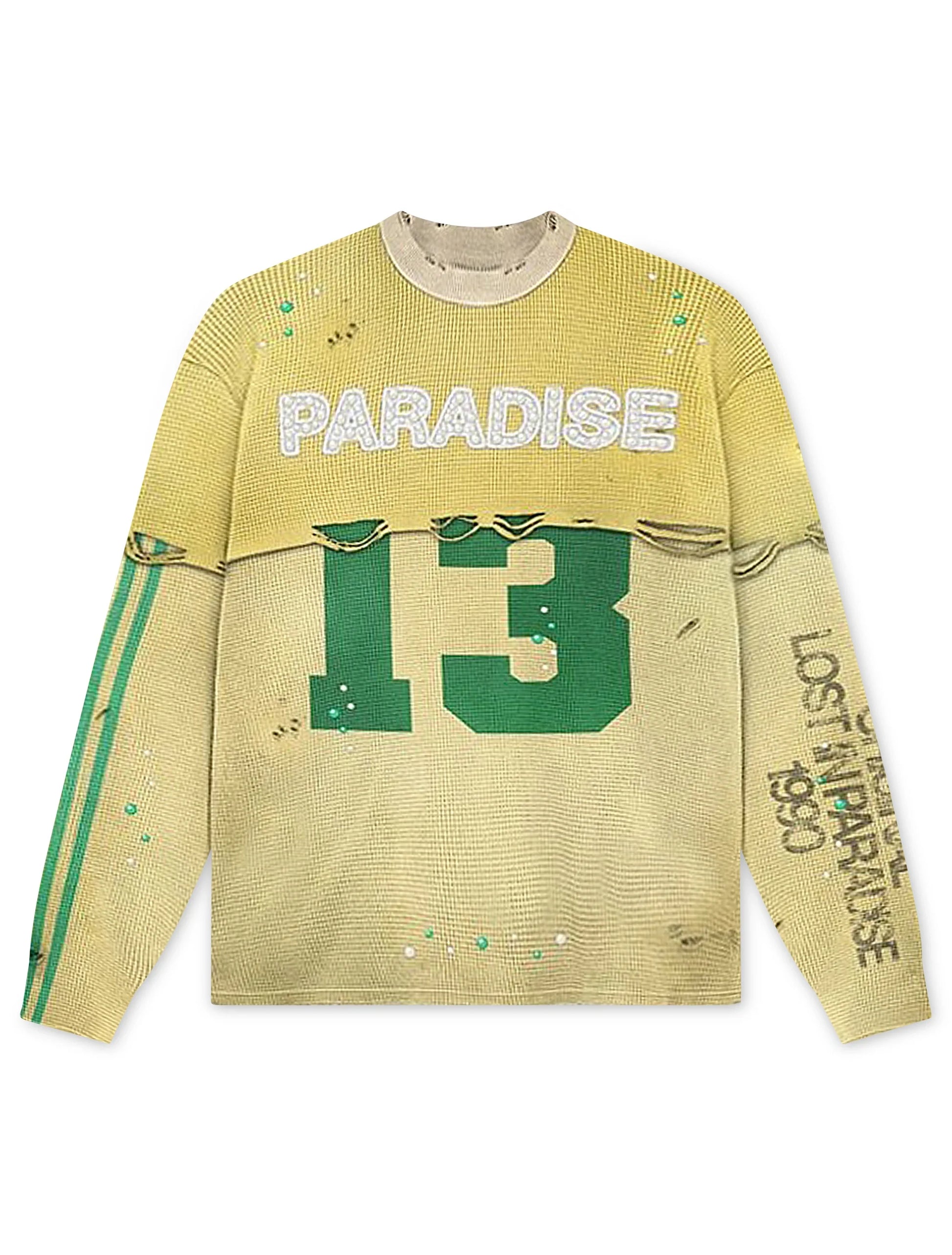 Paradise Lost XIII Thermal Long Sleeve - Yellow Denim Exchange