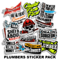 Plumbers Sticker Pack Armed American Supply