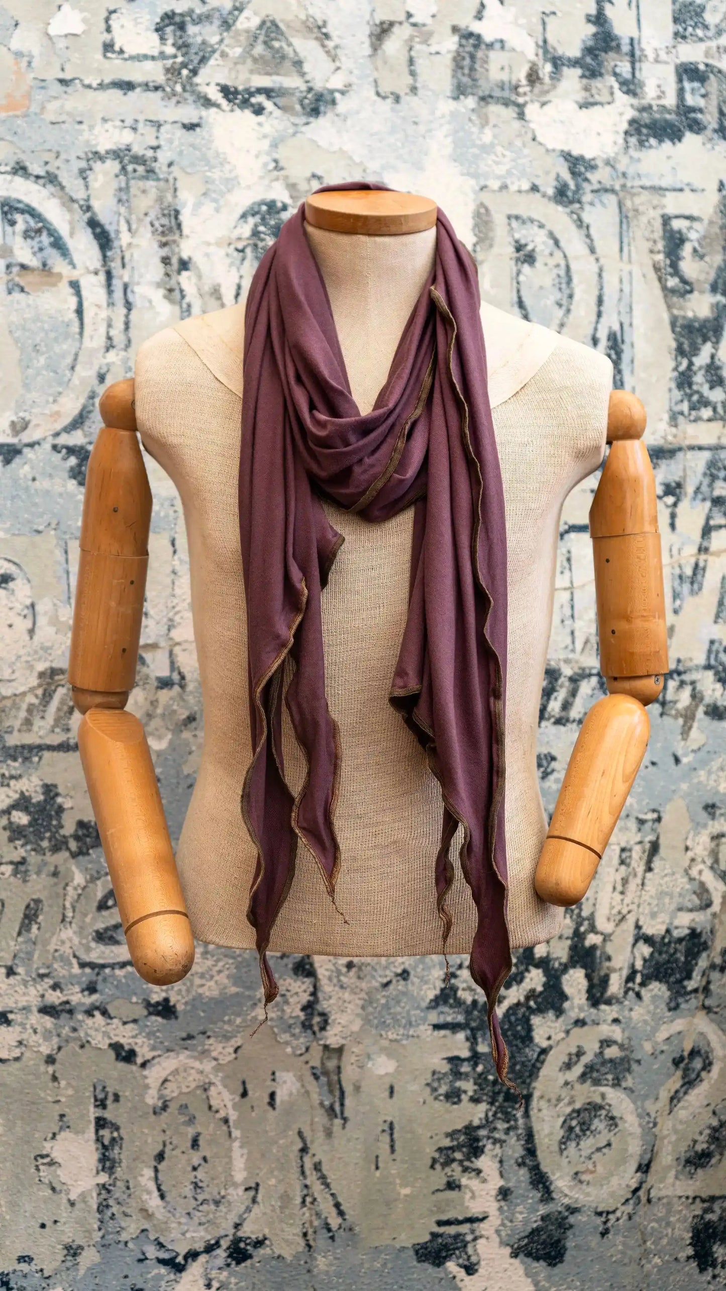 Plum Wisp Snuggle Scarf Late Sunday Afternoon