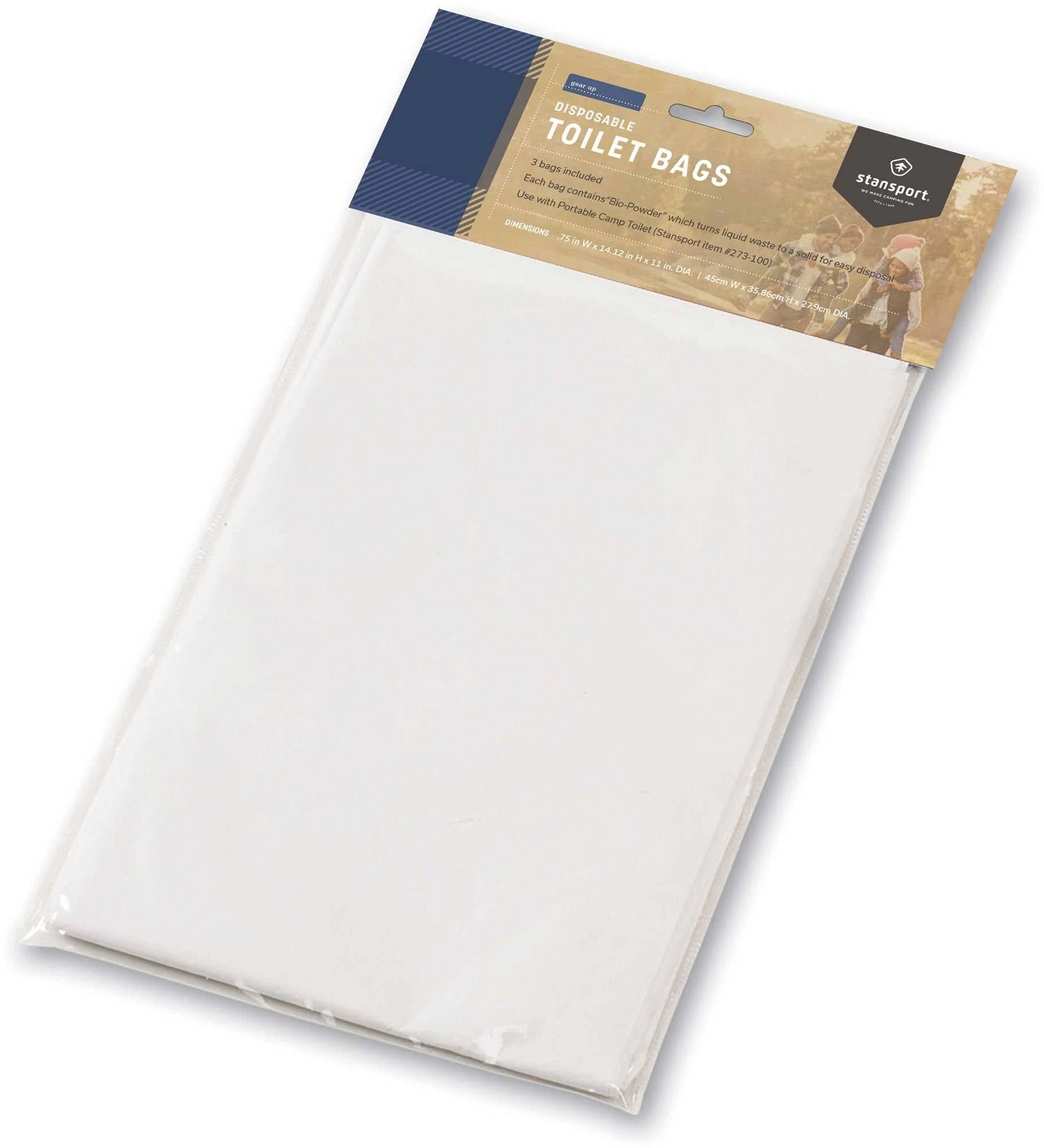 Toilet Bags Pack of 12 quakekits.com