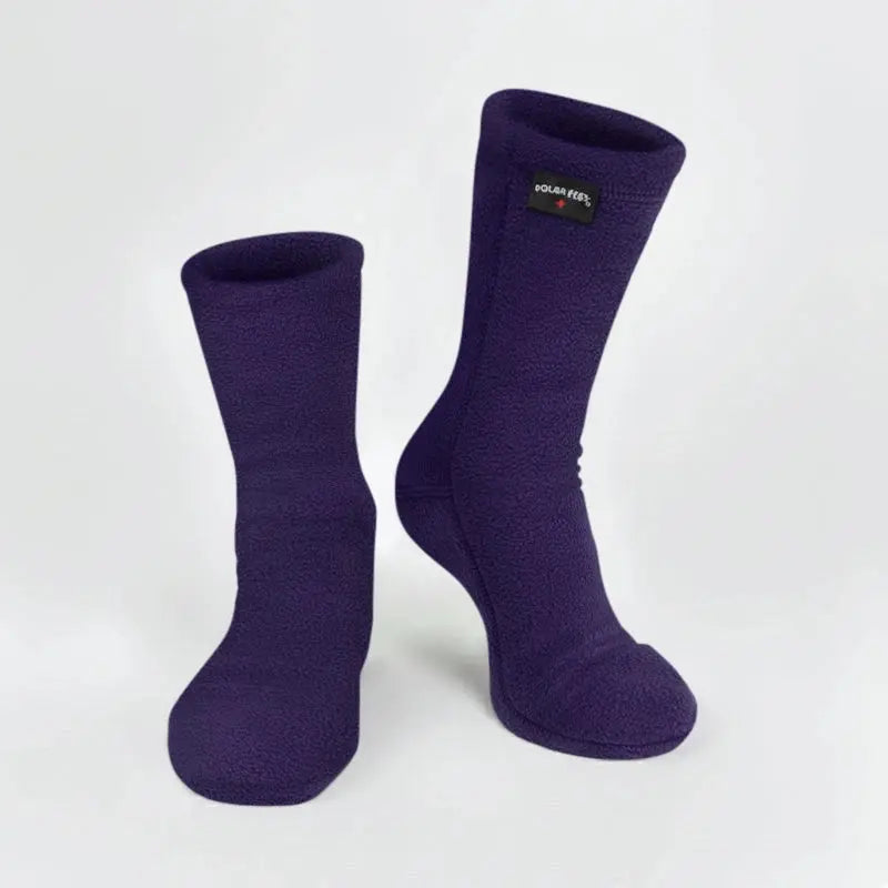 Polar Feet Fleece Socks - Purple Rain Polar Feet® LLC