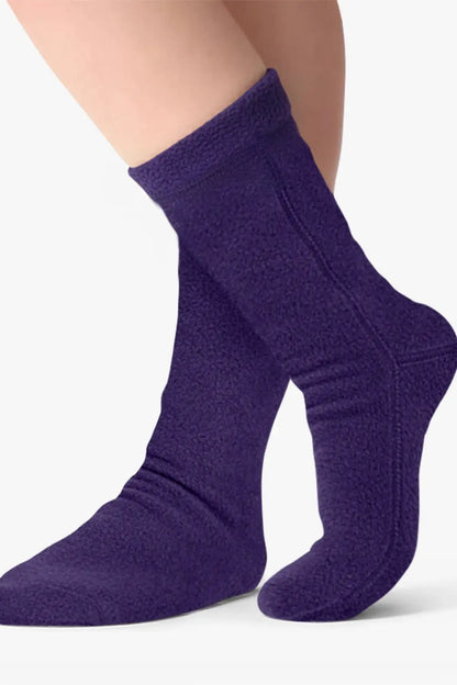 Polar Feet Fleece Socks - Purple Rain Polar Feet® LLC
