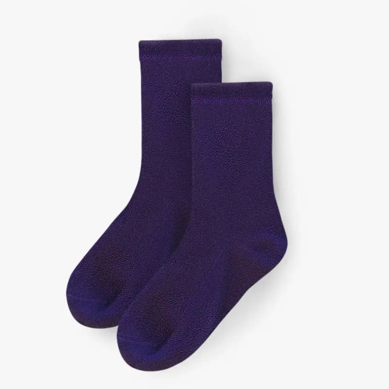 Polar Feet Fleece Socks - Purple Rain Polar Feet® LLC