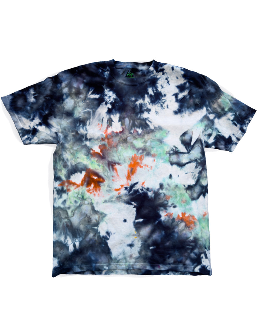 ICE DYED T-SHIRT Prayers For Rain Keep Company