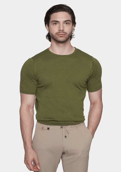 The Essential Shirt (Moss) Bright Moons