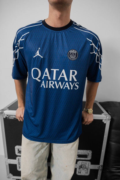 PSG Jordan Fourth Stadium Shirt - Official Football Jersey - Limited Edition Soccer Kit Withinblack