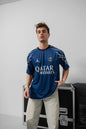 PSG Jordan Fourth Stadium Shirt - Official Football Jersey - Limited Edition Soccer Kit Withinblack