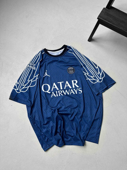 PSG Jordan Fourth Stadium Shirt - Official Football Jersey - Limited Edition Soccer Kit Withinblack