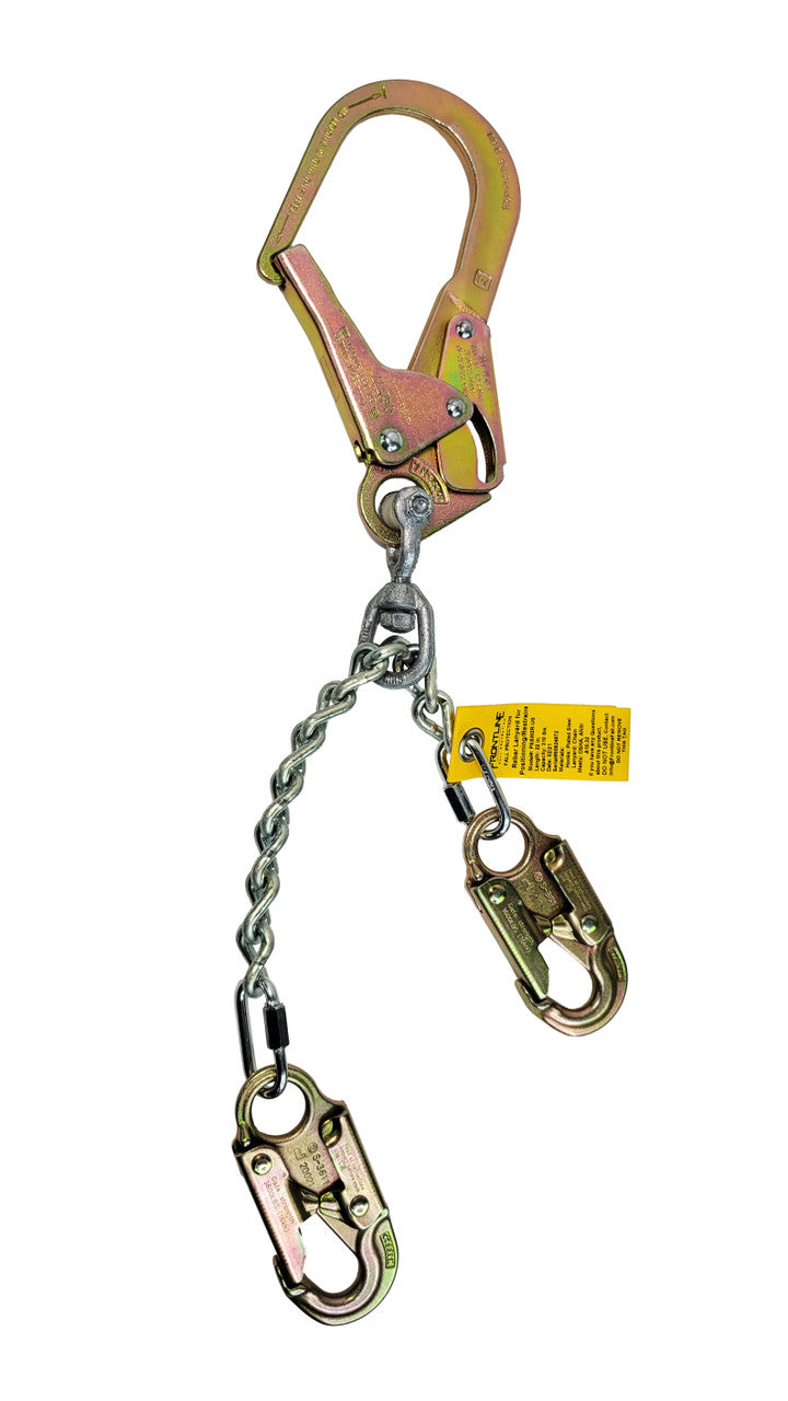 Frontline PSSW2R-US Patriot Positioning Chain with Swiveling Hook - Made in USA VM Hardware