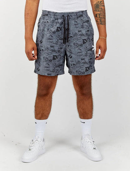 Puma Classics Super Shorts - Grey Denim Exchange