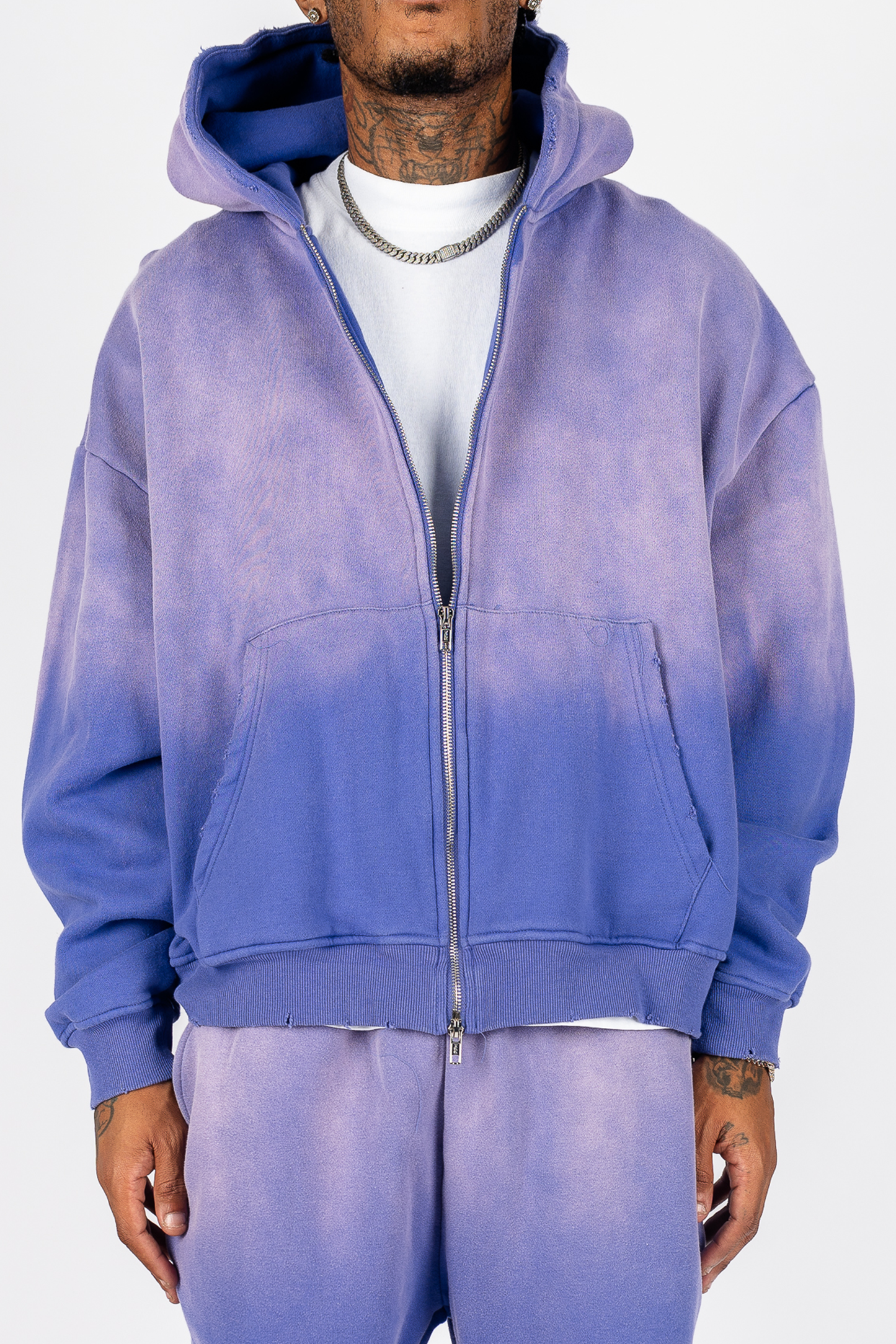 Weathered Zip Up Superline