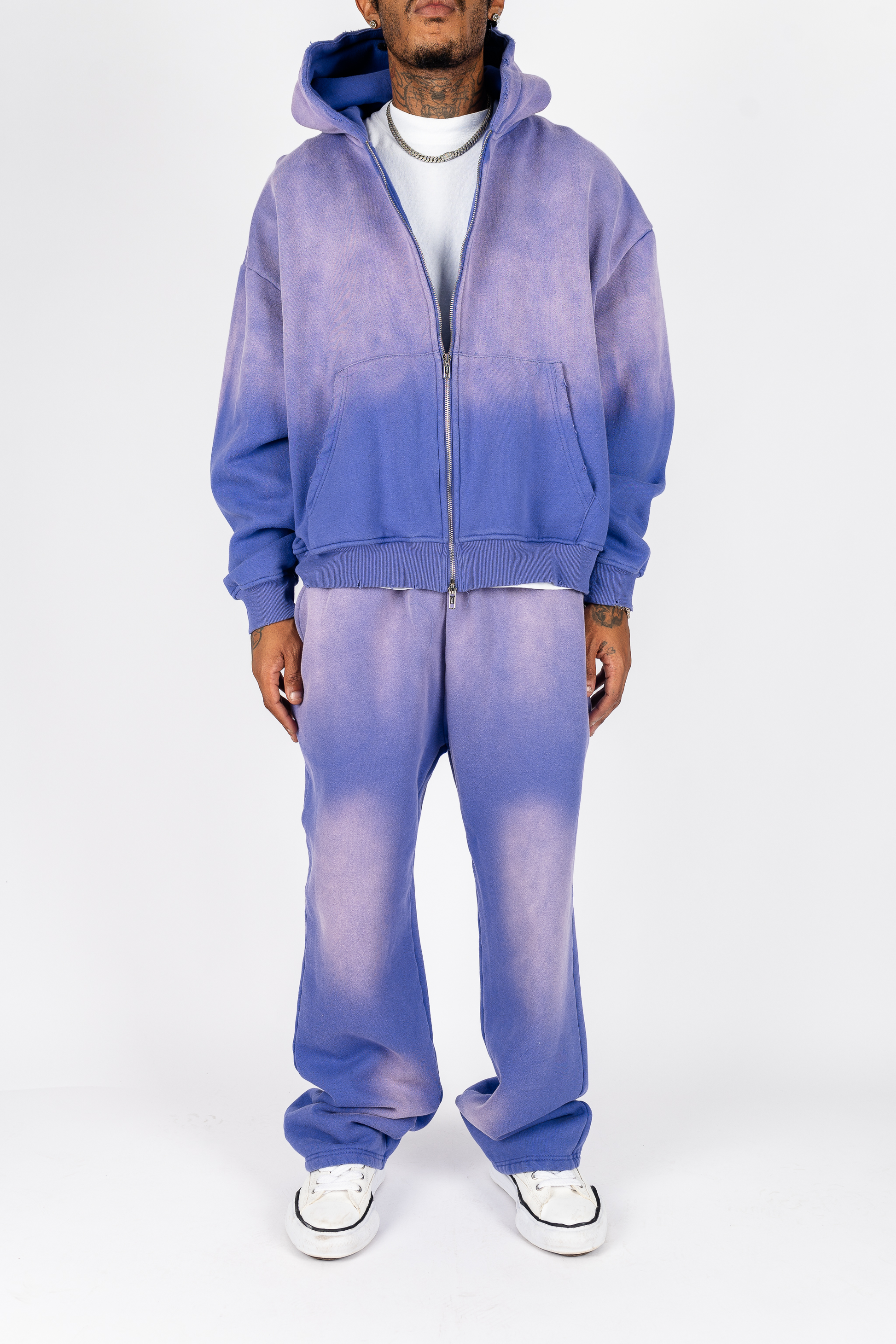 Weathered Zip Up Superline