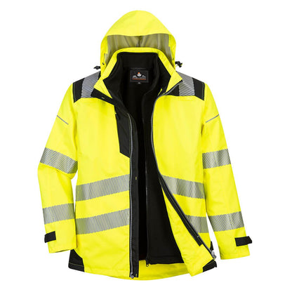 Hi Vis Water Proof Jacket Armed American Supply