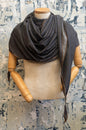 Pewter Drift Silk Scarf Late Sunday Afternoon