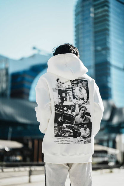 Pablo Escobar "El Patron del Mal" Graphic Unisex Hoodie Withinblack