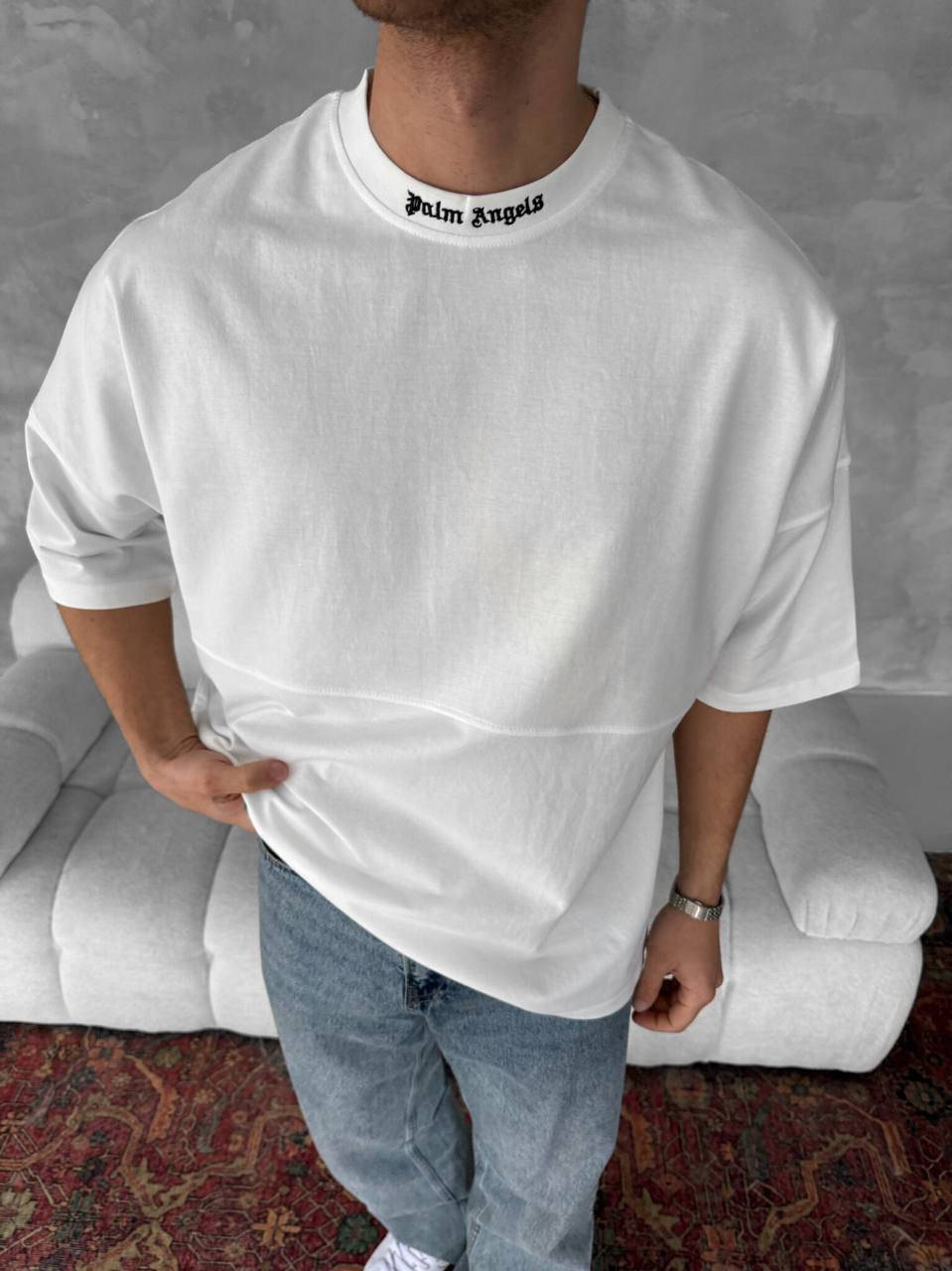 Palm Angels Style Cotton T-Shirt Withinblack