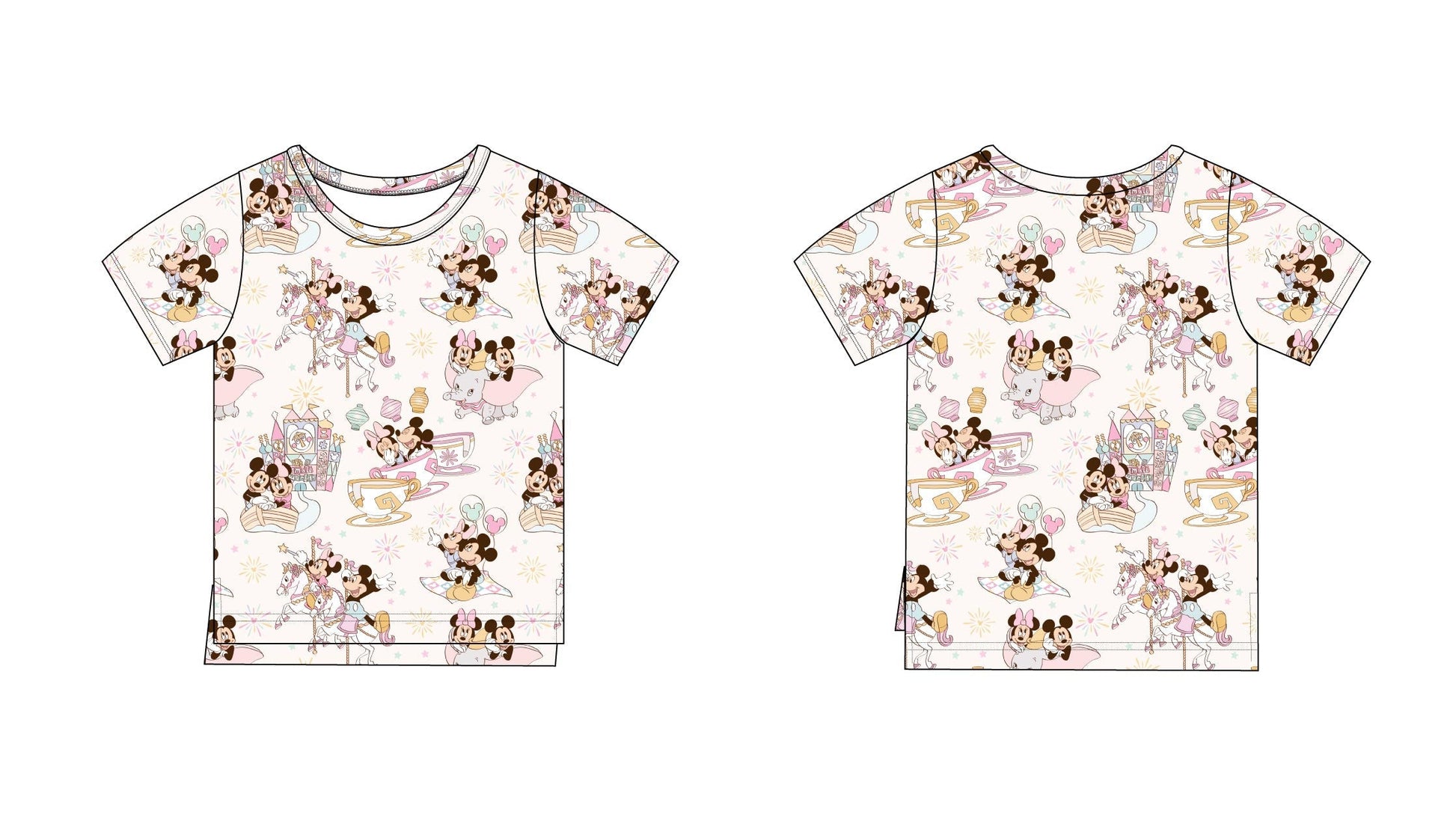 Enchanted Escapades - Bamboo Tee Blush Lotus