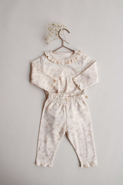 Willow Floral Ruffle Set Honey and Hive