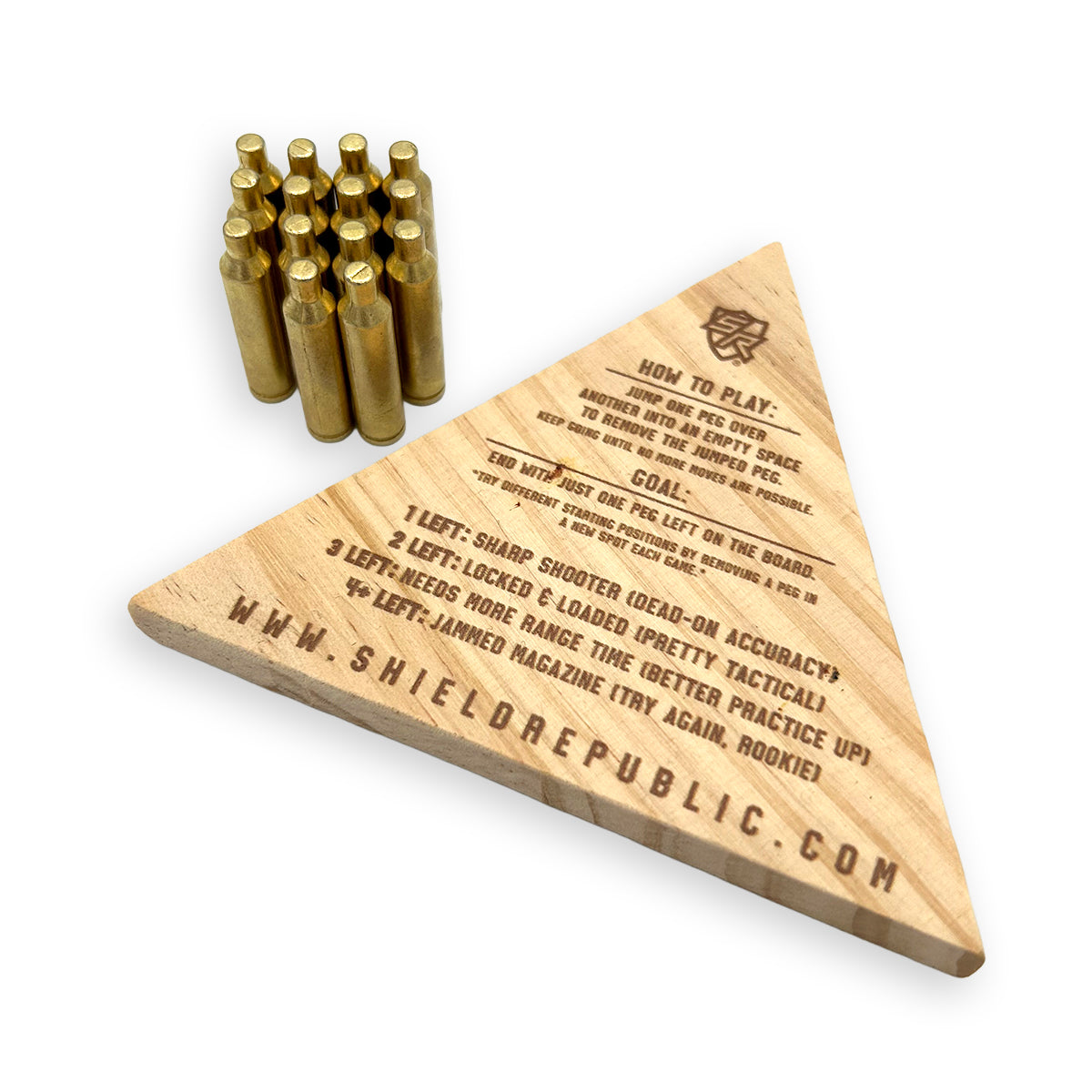 Shield Republic Pew Pew Peg Puzzle Shield Republic