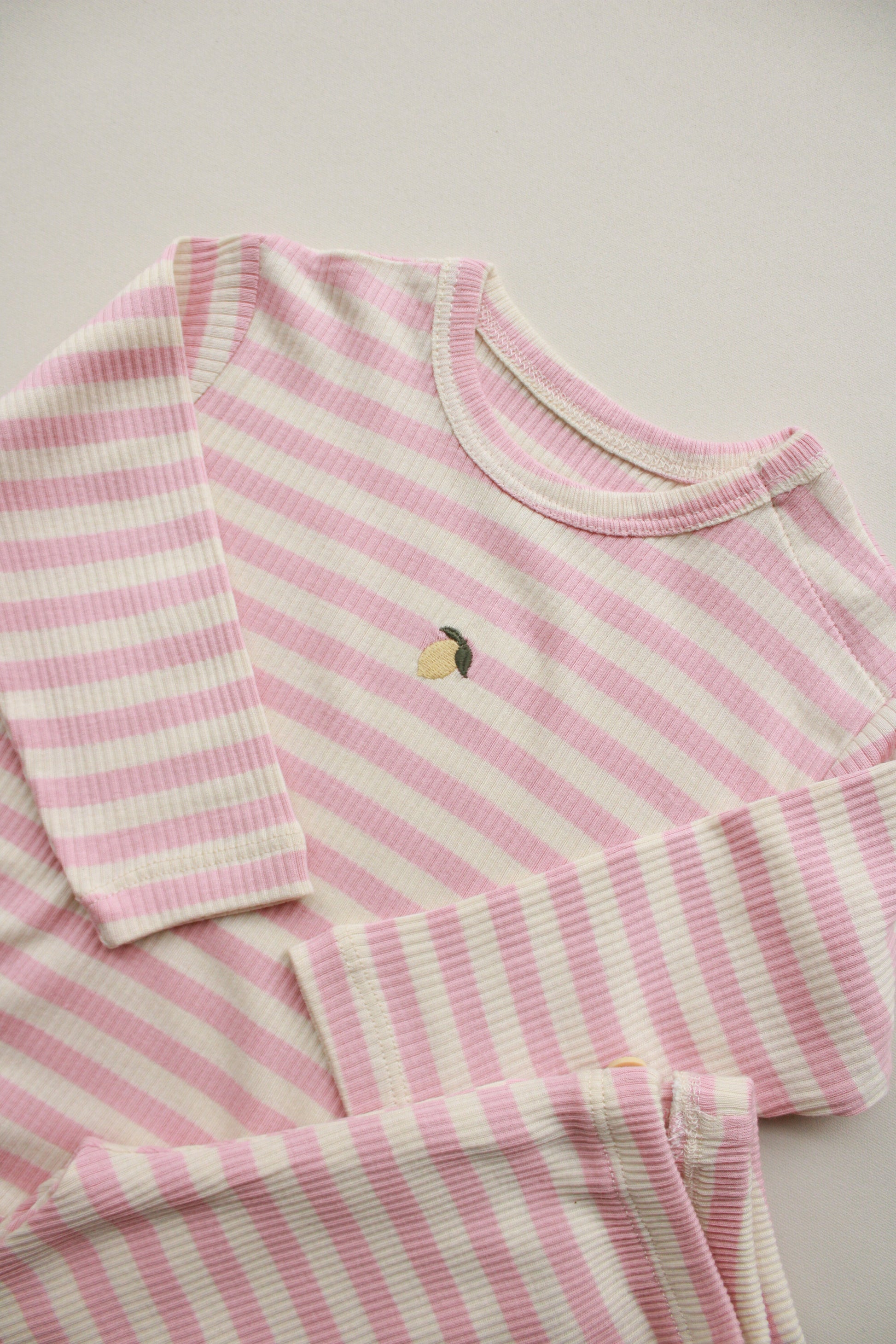 Pink Lemon Striped Honey and Hive