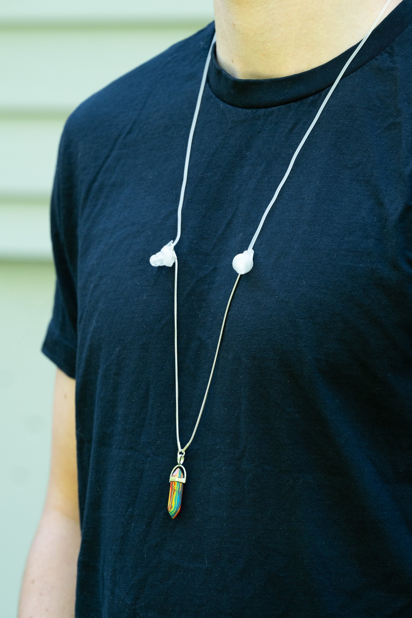 High Vibrations Earplug Necklace Wook Plugs