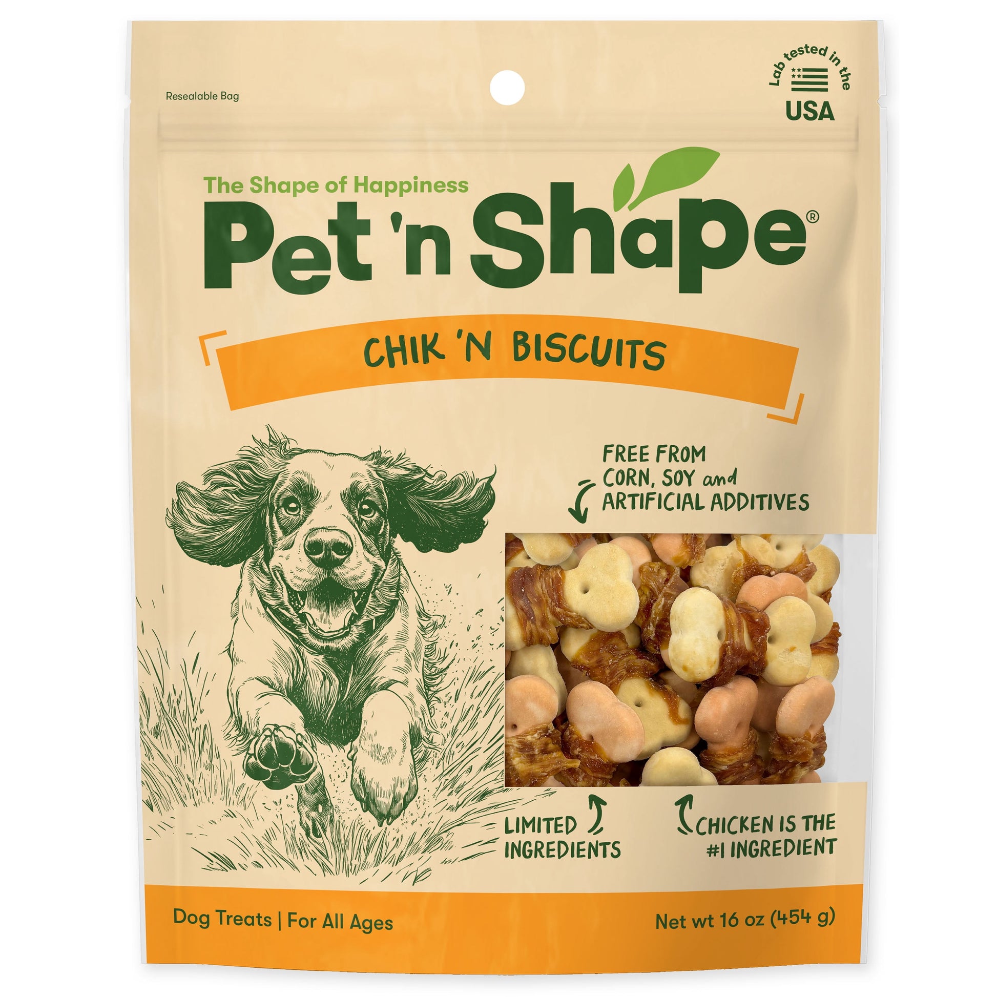 Chik 'N Wrapped Biscuits – Jerky Dog Treats - 1 Pound