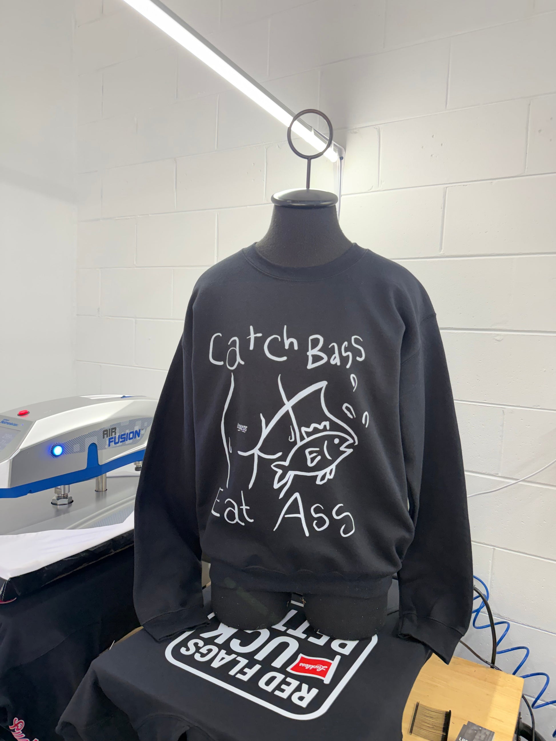 Catch Bass Sweatshirt Luckless Outfitters