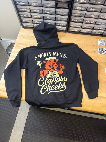 Smokin Meats and Clappin Cheeks Hoodie